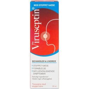 Viruseptin Næsespray Mod Tilstoppet Næse, 20 ml (Udløb: 09/2025)